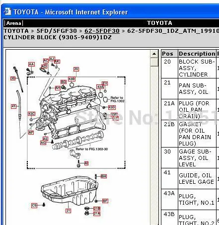 Запчасти для вилочного погрузчика 2009 Toyota|parts for|parts toyotaparts forklift |