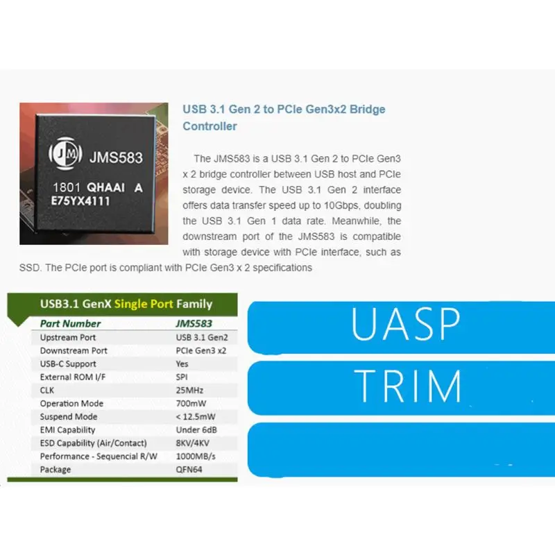 Корпус твердотельного накопителя USB3.1 Type C на M.2 M Key NVMe PCIE SSD 10 Гбит/с M2 2280|Платы