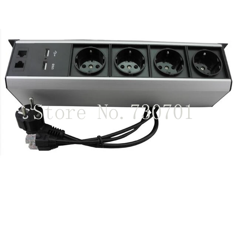 Под настольным креплением алюминиевая VGA USB HDMI розетка multipin kempinski lightweighting