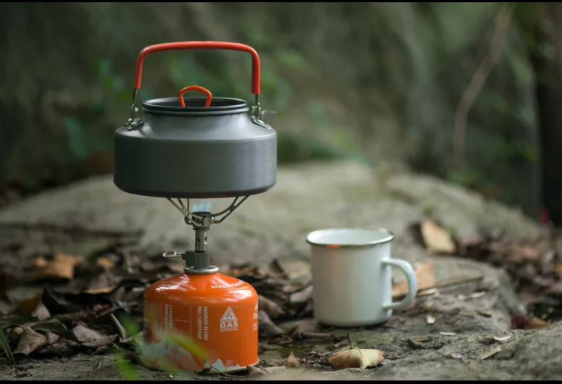 Naturehike Открытый Кемпинг кухонная посуда Чайник походный Рыбалка Открытый 1.1L портативный чайник для пикника твердый глинозем кофейник кемпинг