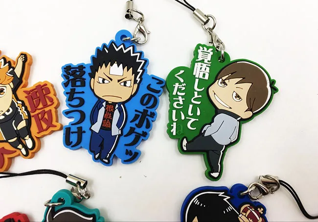 7 шт./лот кошмарным аниме брелок Oikawa Tooru Kozume Kenma Kuroo Tendo Сатори Koutarou Хината