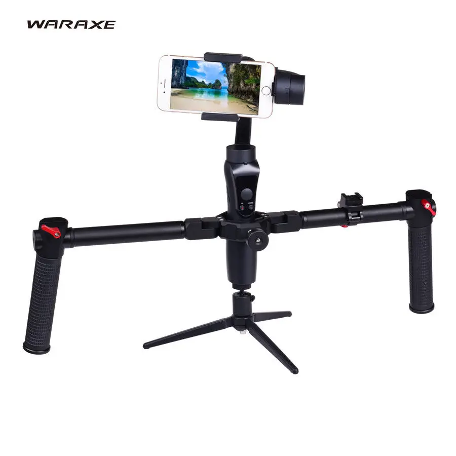 Waraxe otopal с двойной ручкой ручной комплект для карданного крана Zhiyun кран плюс 2 V2 Feiyu