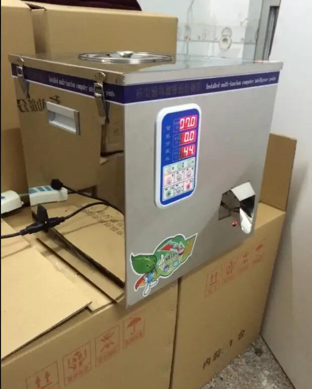 買取 25gAuger スパイラル型ハーブ充填および計量機白緑黒茶葉薬用材料ラッキング茶葉フィラー