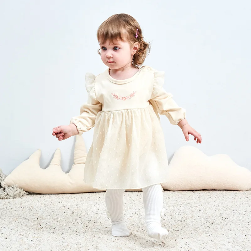 Осенний комбинезон для девочек платье стильная одежда малышей 2019 | Мать и ребенок