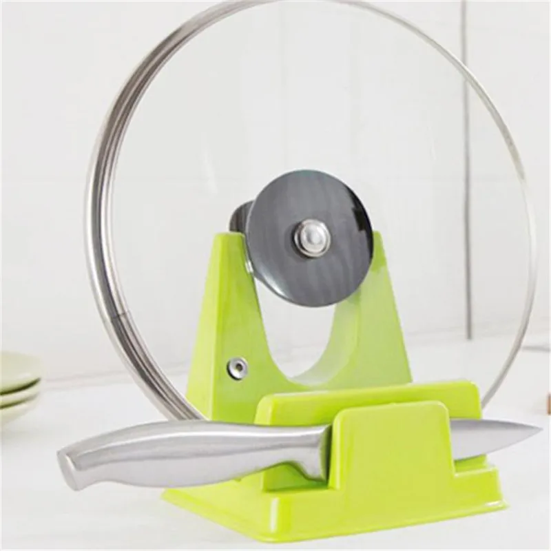 1 шт. пластиковая Многофункциональная подставка для крышек кастрюль|lid rack|lid standtool