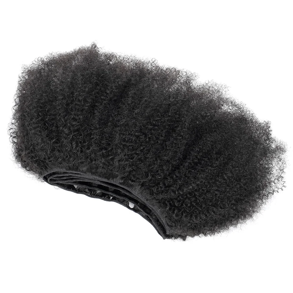 YVONNE 4A 4B афро кудрявые виргинские волосы плетение 3 пучка бразильские - Фото №1