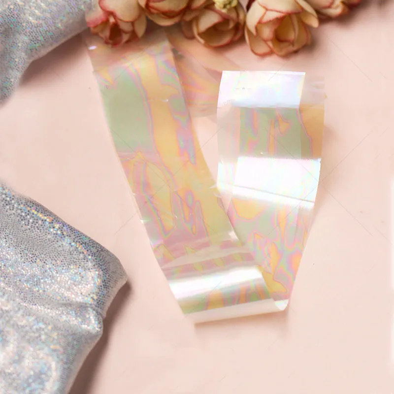 Голографическая пленка для нейл-арта голографическая 1 шт. | Красота и здоровье