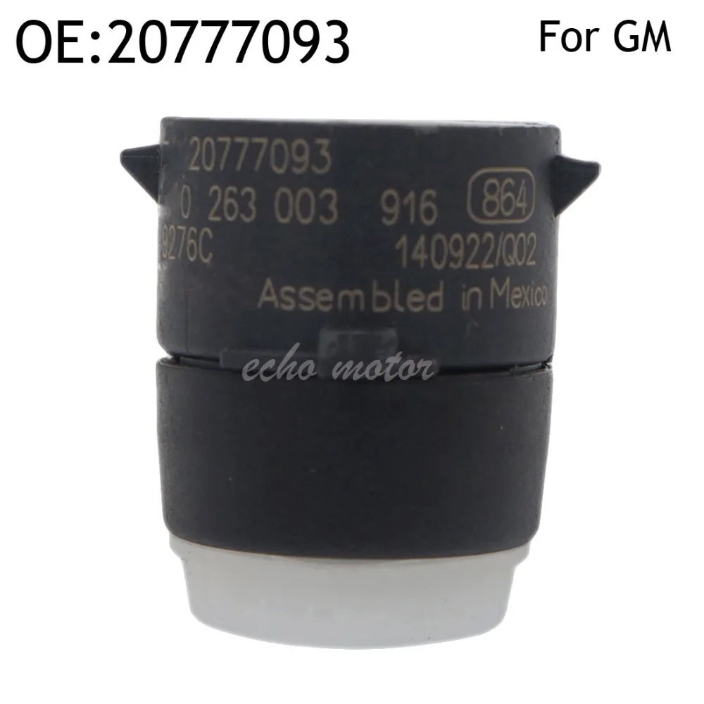 Новый 20777093 оригинальный датчик парковки PDC для Cadillac /Opel /Chevrolet /Dodge 20777093|parking sensor|sensor