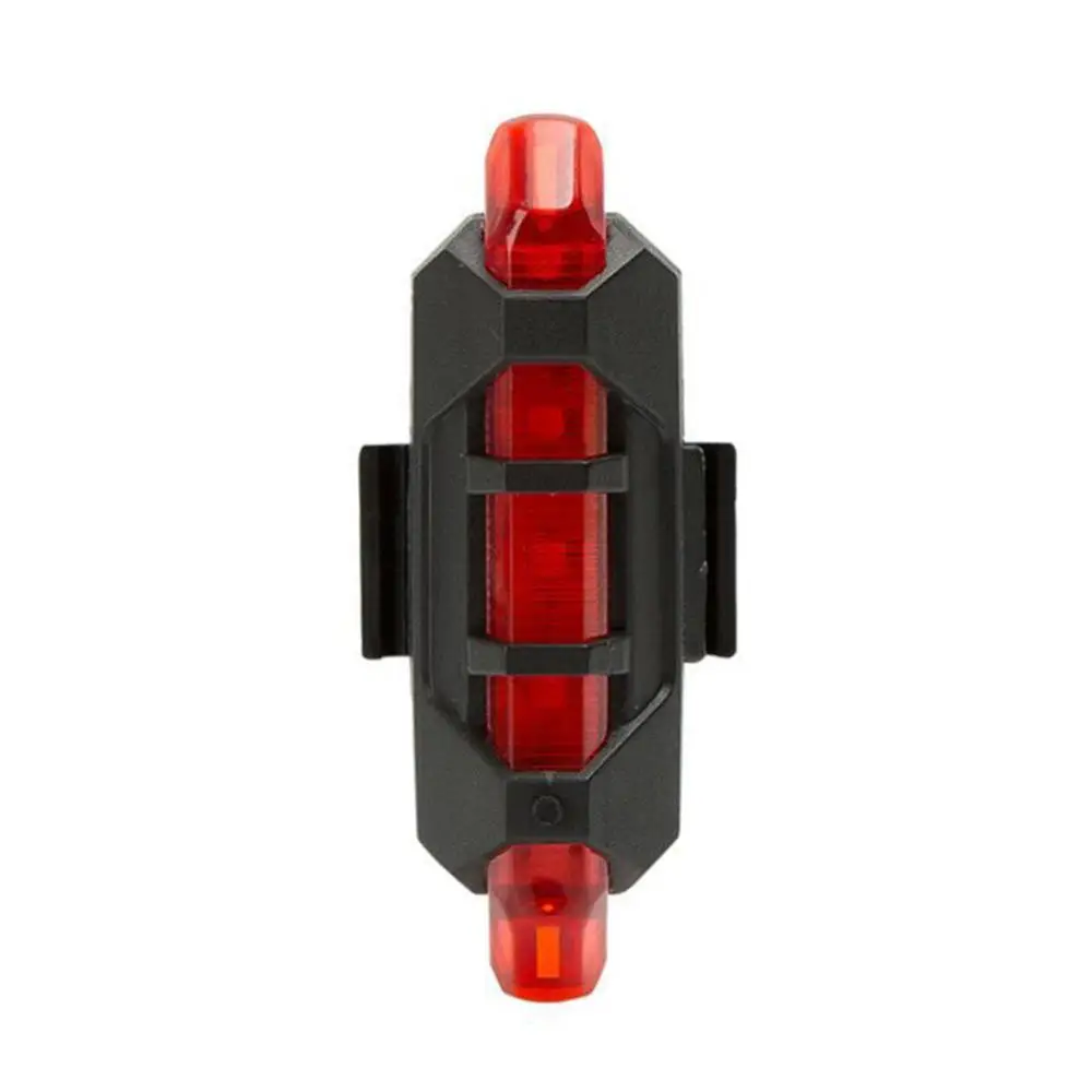 New red light Велосипедный велосипедный светильник светодиодный перезаряжаемый задний светильник Предупреждение безопасности велосипедный светильник супер яркий портативный флэш-светильник - Цвет: New red light