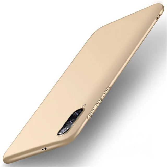 Золотой Bakeey чехол для Xiaomi Mi 9 SE задняя крышка ультратонкий 0,6 мм Анти-отпечатков пальцев Матовый ТПУ чехол для телефона Xiaomi Mi 9 SE защитный - Цвет: Золотой