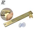 ZD автомобильный Стайлинг светящийся номер телефона парковочные наклейки для Renault Megane 2 3 Duster VW Touran Passat B6 Golf 7 T5 Fiat 500