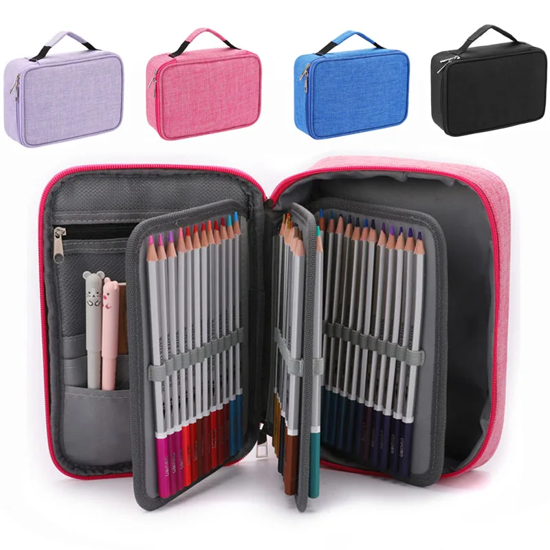 Cases Fabric Pen Bag Box Pouch For Artist Stationery Supplie