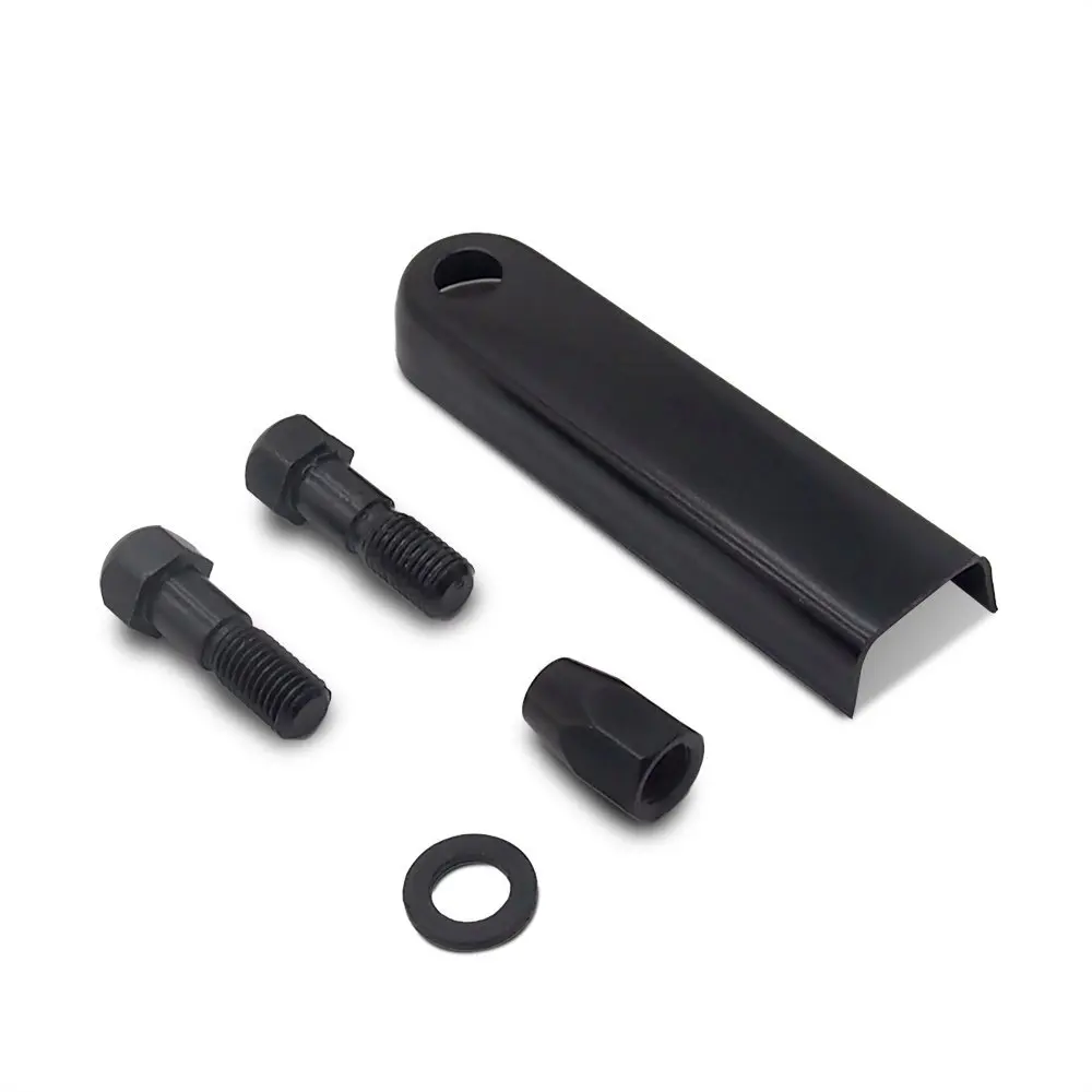 Черная кромка с ЧПУ сдвижная связь Перестановка ссылка для Harley Breakout Blackline Cross Bones