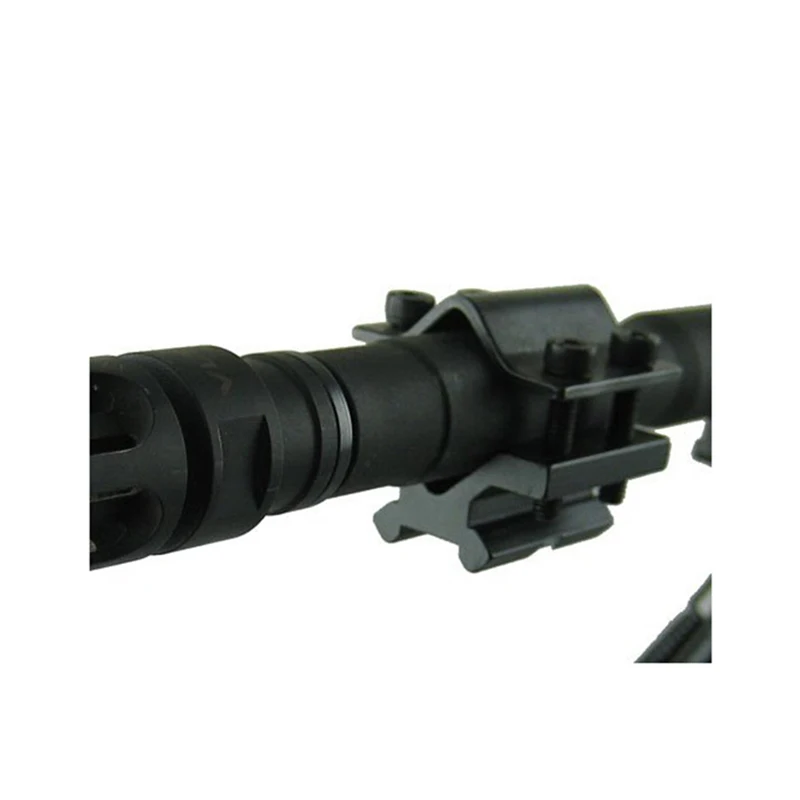 New 1 x Alley key Butterfly Barrel Clamp Accessory with Flashlight Scope 20mm Weaver Mount Rail Black mount | Спорт и развлечения