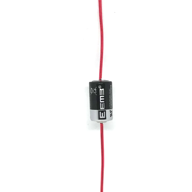 1 шт. ER14250 ER 14250 CR14250SL 1/2 AA 1/2AA 3,6 V 1200mAh PLC промышленная литиевая батарея с контактами Первичная батарея