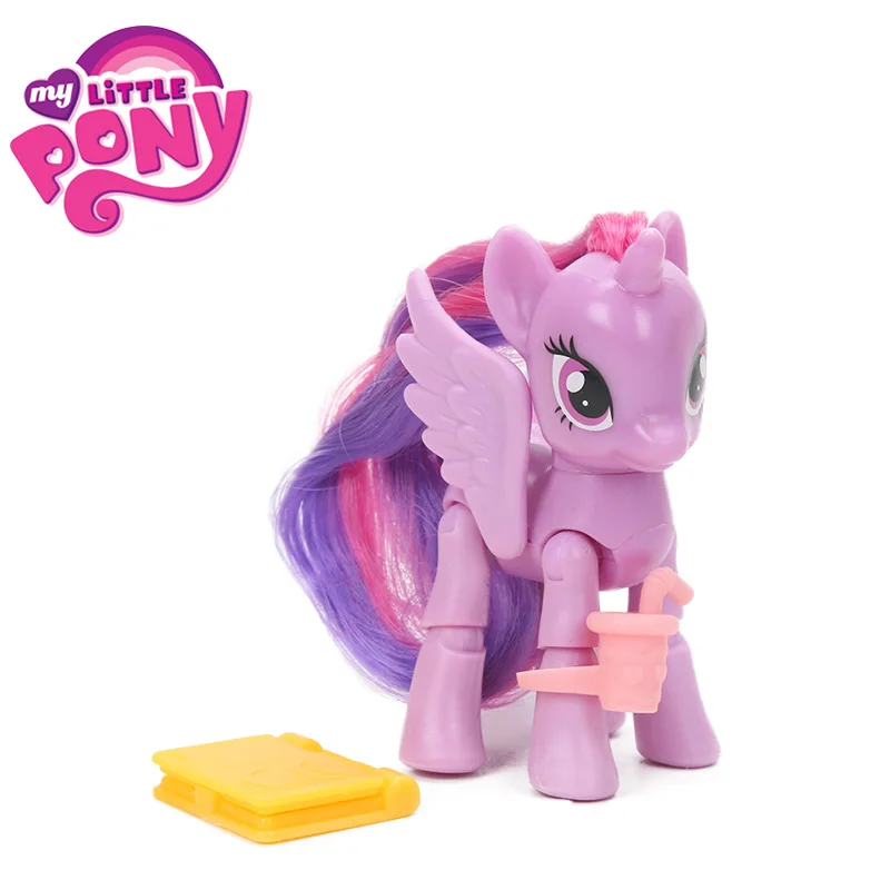 Игрушки My Little Pony Cutie Mark Magic Miss Pommel Rainbow Dash Twilight Sparkle ПВХ Фигурки Коллекционная модель игрушки куклы
