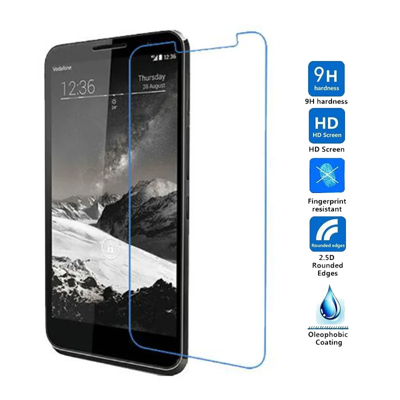 

For Vodafone Smart 4 MAX Screen Protector Explosion-proof Phone Protective Film For Vodafone Smart 4 Turbo Tempered Glass