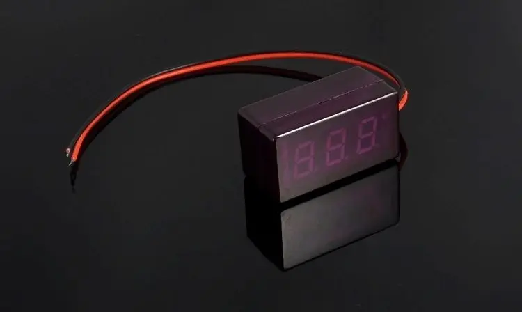 DC 1 7 25 v Qight LED водонепроницаемый монитор вольтметр цифровой батарея автомобильное