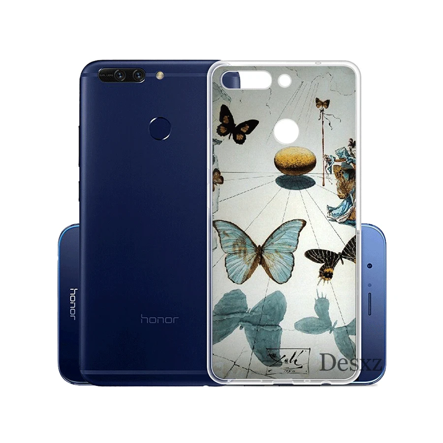 Чехол для телефона Salvador Dali cardines For Huawei Y5 Y6 Y7 II 2017 2018 Prime защитная оболочка |