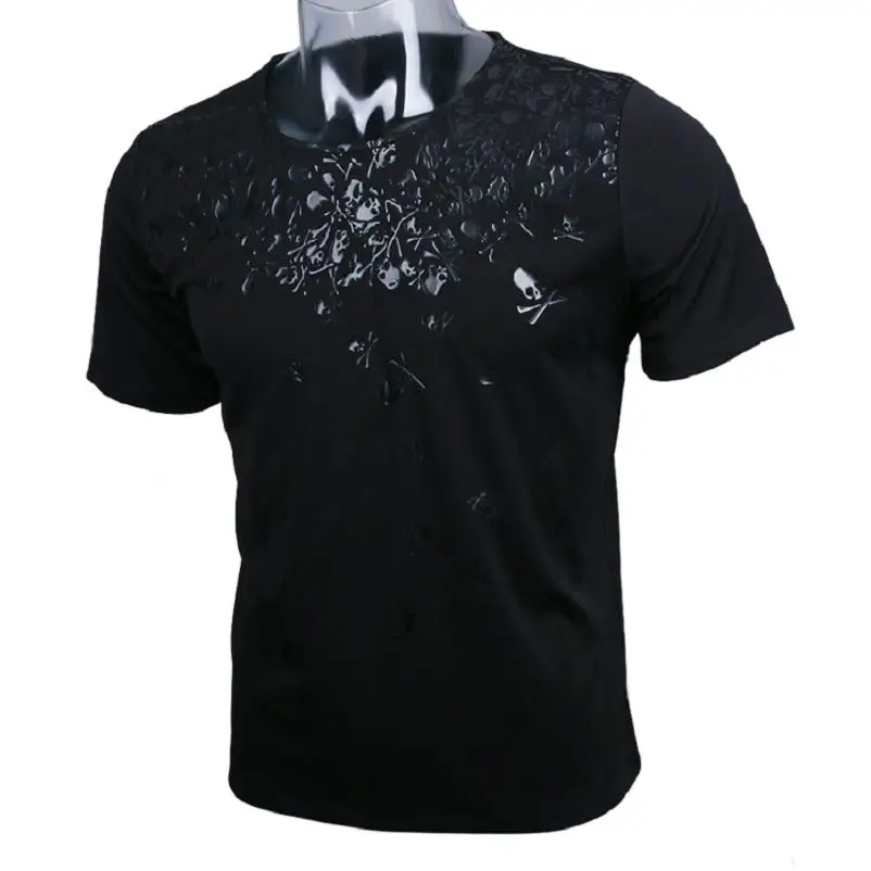 Unisex Final Fantasy 15FFXV Noctis Skull T-shirt Tee T Shirt Tops | Мужская одежда