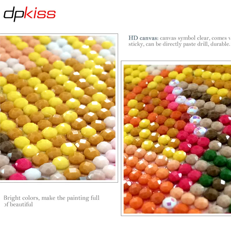 Dpkiss 5D Diy foamiran Алмазный живопись волк вышивка крестом стразы алмазы мозаика алмаз
