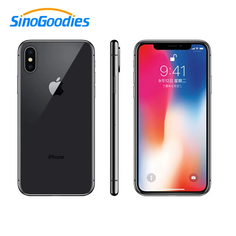 Новый оригинальный Apple iPhone X 3 ГБ ОЗУ 64 256 Гб ПЗУ 5 8 дюйма iOS шестиядерный 12 МП