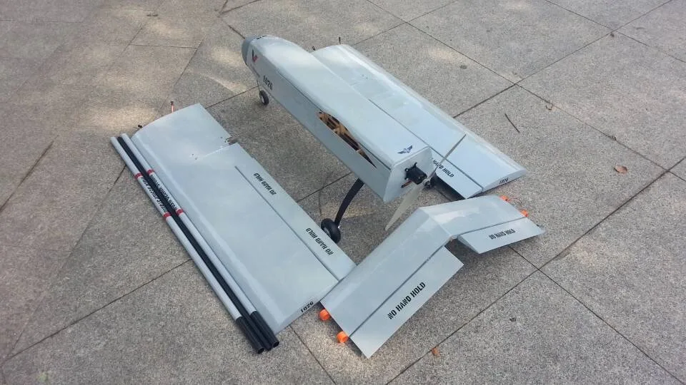 Новое поступление DIY пробкового дерева 2000 мм размах крыльев FPV Самолет RQ-7 rc игрушечный самолет