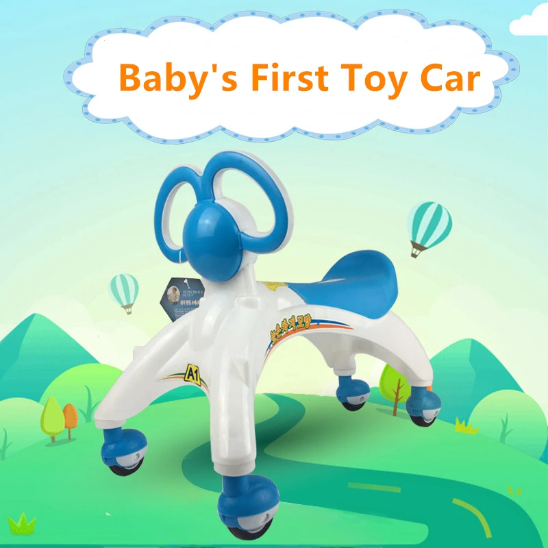 Детские четыре колеса для безопасности игрушки с балансом детские ходунки