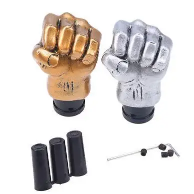 Золотой Серебряный кулак универсальная ручка переключения передач Ручка ручной