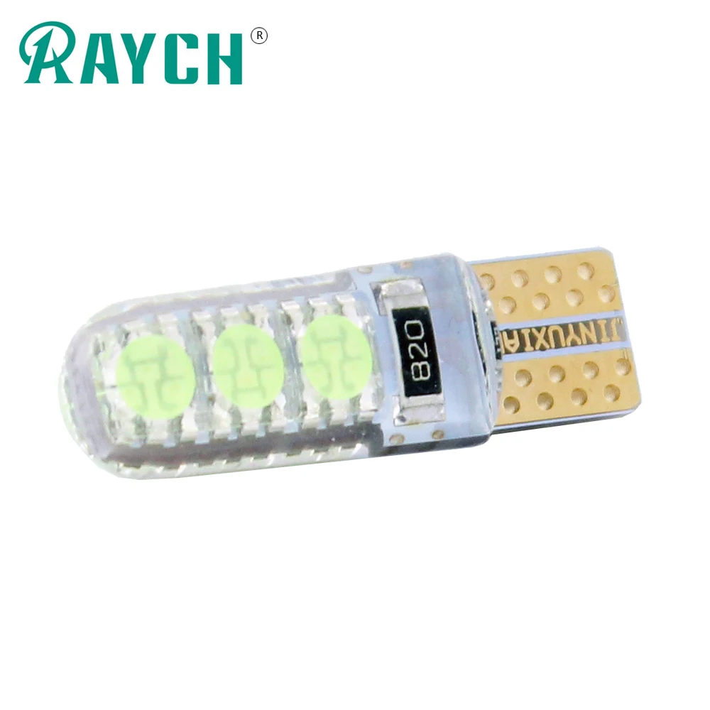 2 шт 12В 5 Вт автомобиля W5W T10 Canbus Светодиодная Лампочка 6030 6SMD 6 светодиодный