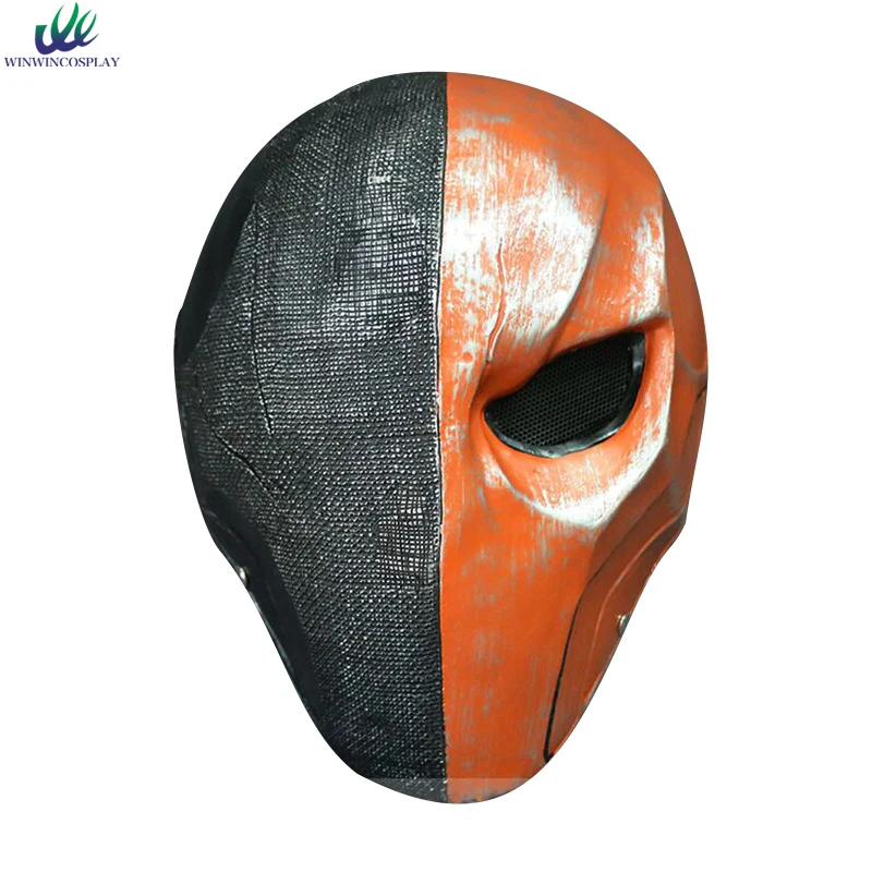 Маска шлем для косплея Иосифа Вильсона из DC Super злодей|slade mask|slade wilsondeathstroke helmet |