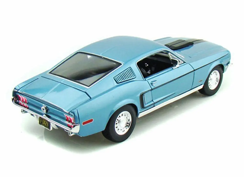 Maisto 1:18 1968 Ford Mustang GT COBRA JET литая под давлением Модель гоночного автомобиля игрушка