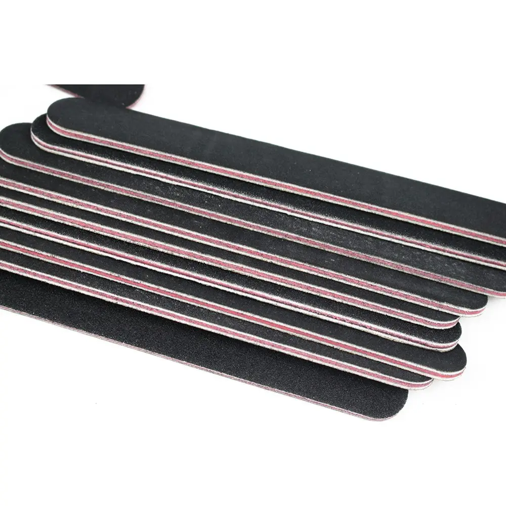 

10 pcs Nail Files Sanding 100/180 Round Grit for Nail Art Tips Manicure Tool Fashion Nail Tools