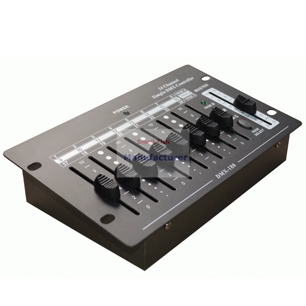 Простой Портативный Управление 24 канала 2 4G DMX512 приемник DMX Освещение Dj диско