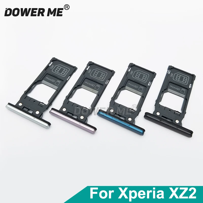Держатель для карт памяти Dower Me лоток Sim Sony Xperia XZ2 H8216 H8266 H8276 H8296 5 7 дюйма|Адаптеры SIM