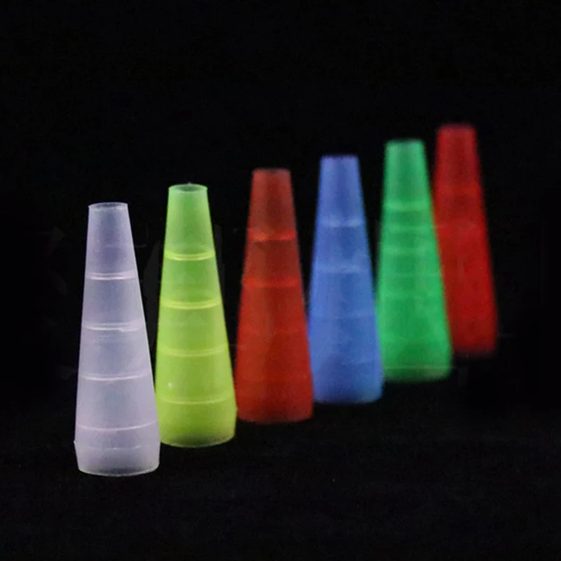 100 шт./упак. красочные одноразовые капельные наконечники кальяна мундштук