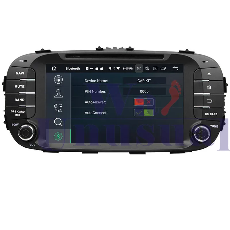 Автомобильный мультимедийный проигрыватель wanобычно 8 дюймов Восьмиядерный