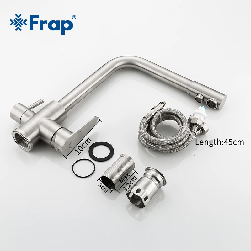FRAP смесители для кухни с фильтрованной питьевой водой кухонная раковина из