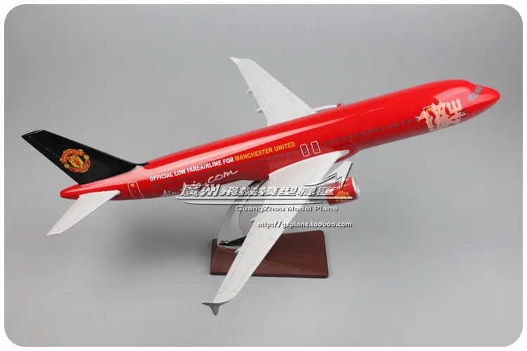 

Модель самолета из смолы A320 Air Asia, 47 см