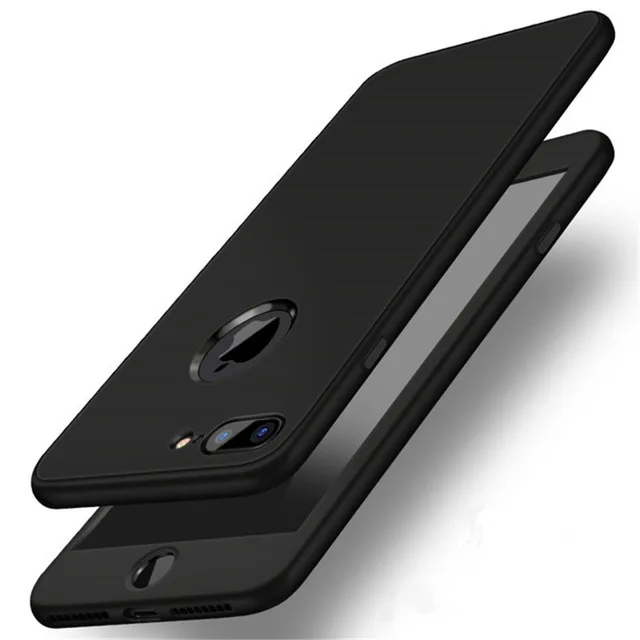 360 Full body Phone Case For Huawei P8 lite P9 P10 Soft TPU Silicone Cover On Huawe Mate 9 10 Lite Honor 6A funda |