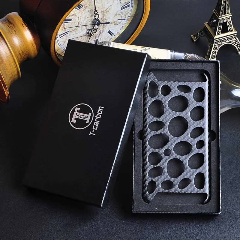 Чехол ультратонкий делюкс 100% реального чистая углепластик матирование чехол для