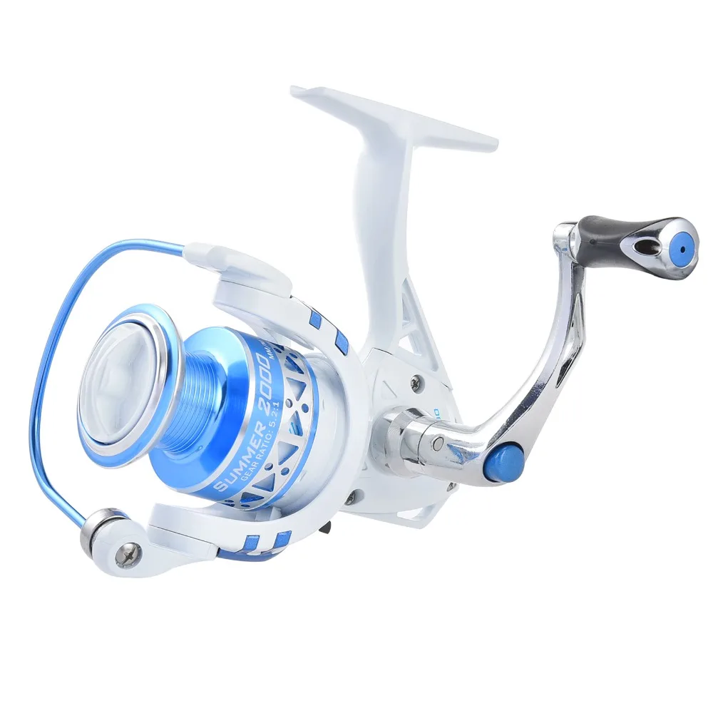 KastKing New Left/Right 5.2:1 Graphite Body Spinning Reel 10BB Aluminum Handle Carp Fishing | Спорт и развлечения