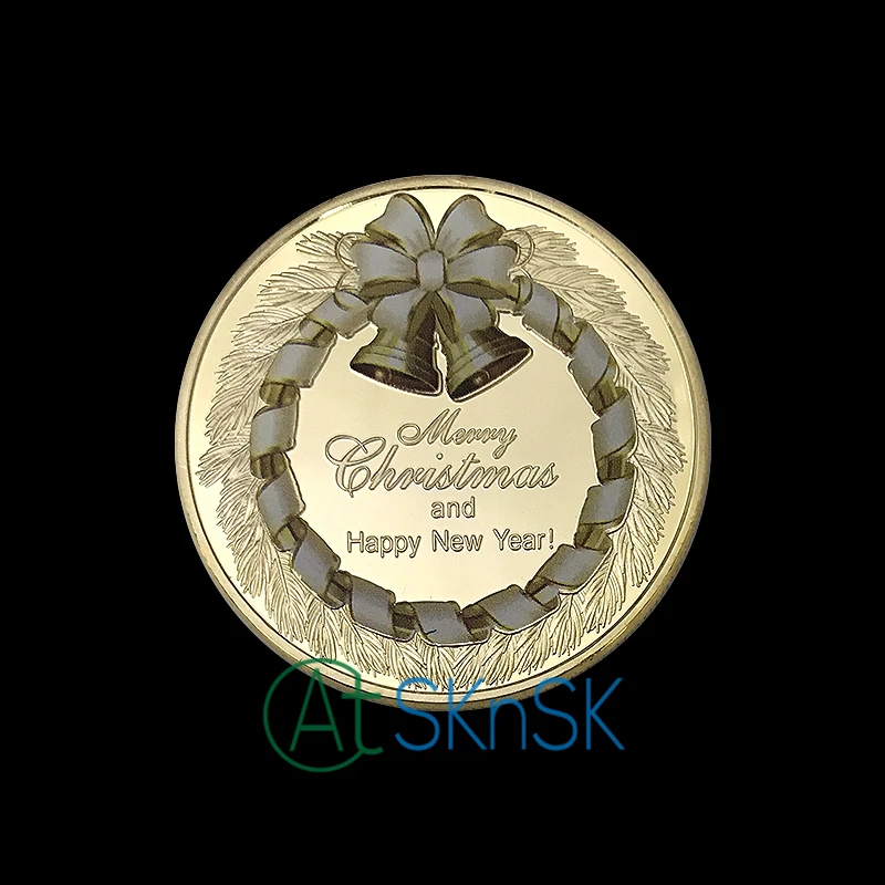 1 10 шт. модные золотые монеты с рисунком на новый год|coin metal|coin coinscoin gold |