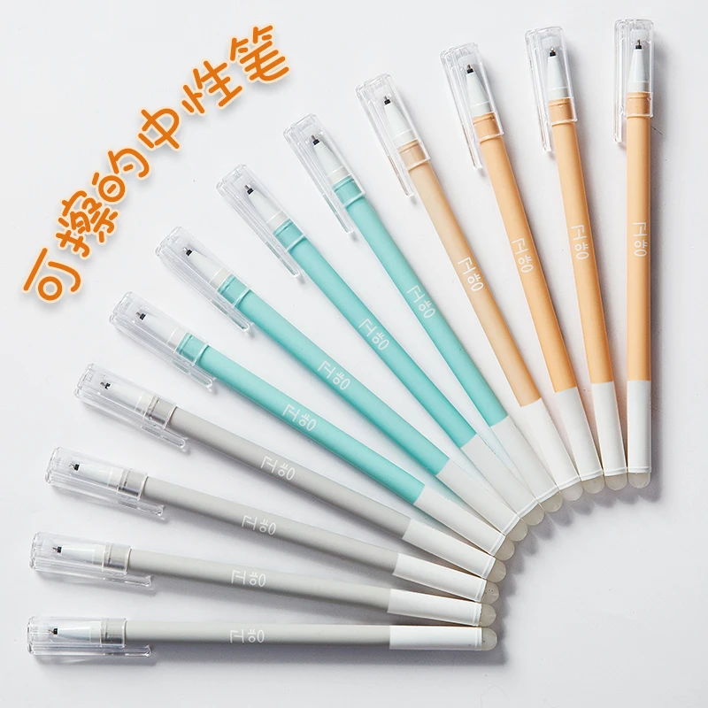 

Erasable Gel Pen Set 0.5mm Cute Pens For School 12 PCS/Lot Office Kawaii Stationery