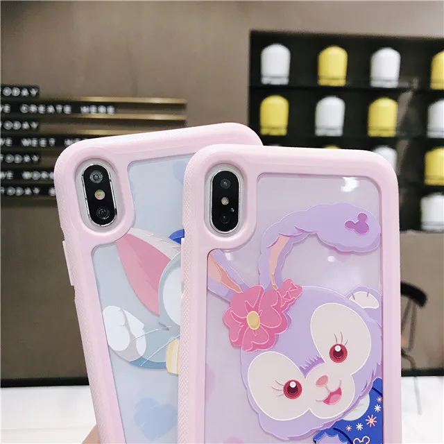 Медведь Даффи стеллалу шаблон чехол для телефона iPhone XS MAX XR X 8 7 6 6s Plus матовый рельефный PC жесткий чехол