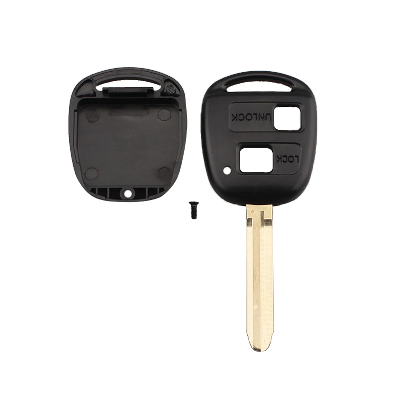2 кнопки автомобиль головка ключа для Toyota Camry Rav4 Prado Corolla Tarago Avensis Avalon ehcoland Cruiser автомобильный ключ крышка shell