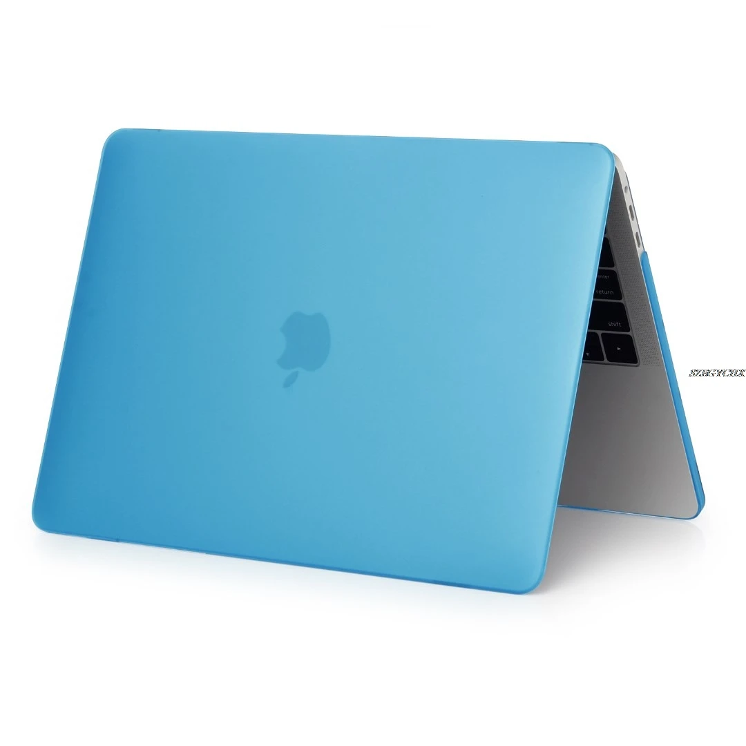 Матовый Жесткий Чехол для ноутбука Macbook Air retina 11 12 13 15 дюймов с сенсорной панелью чехол A1706 A1707 A1989 A1990 A1932