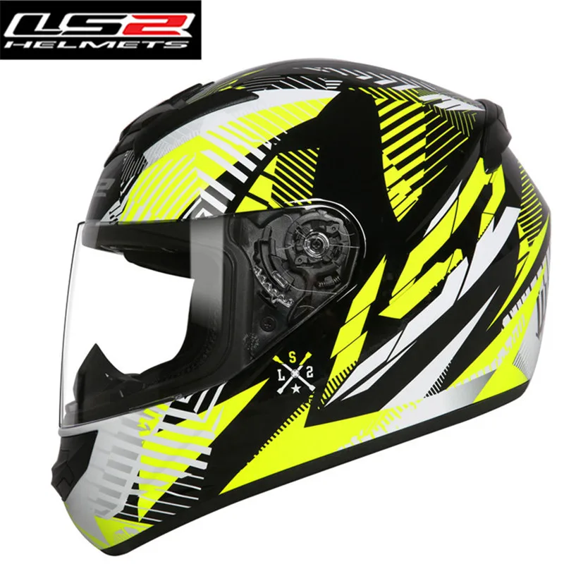 LS2 полный лицо гоночный мотоциклетный шлем Casque Capacete Casco Moto шлемы шлем Kask Caschi для Suzuki Motociclista ROOKIE - Цвет: 11
