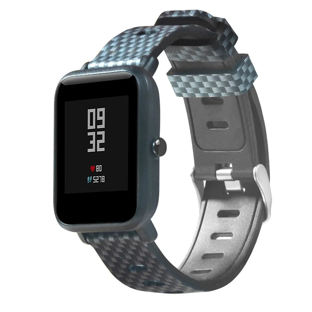 Силиконовый ремешок для наручных часов для Xiaomi Huami Amazfit Bip Youth/LITE, смарт-браслет, ремешок для наручных часов, аксессуары для часов