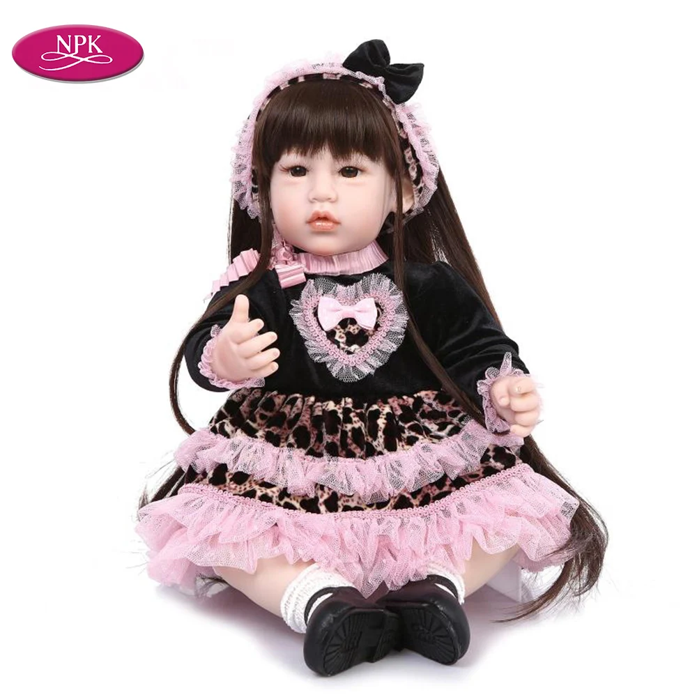 NPK 20 &quotнастоящий сенсорный новорожденный младенец куклы силиконовые